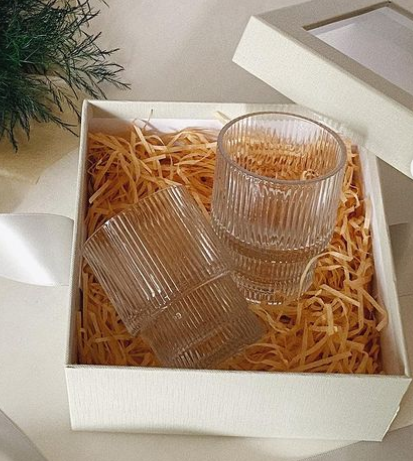 Elise Ripple Glass