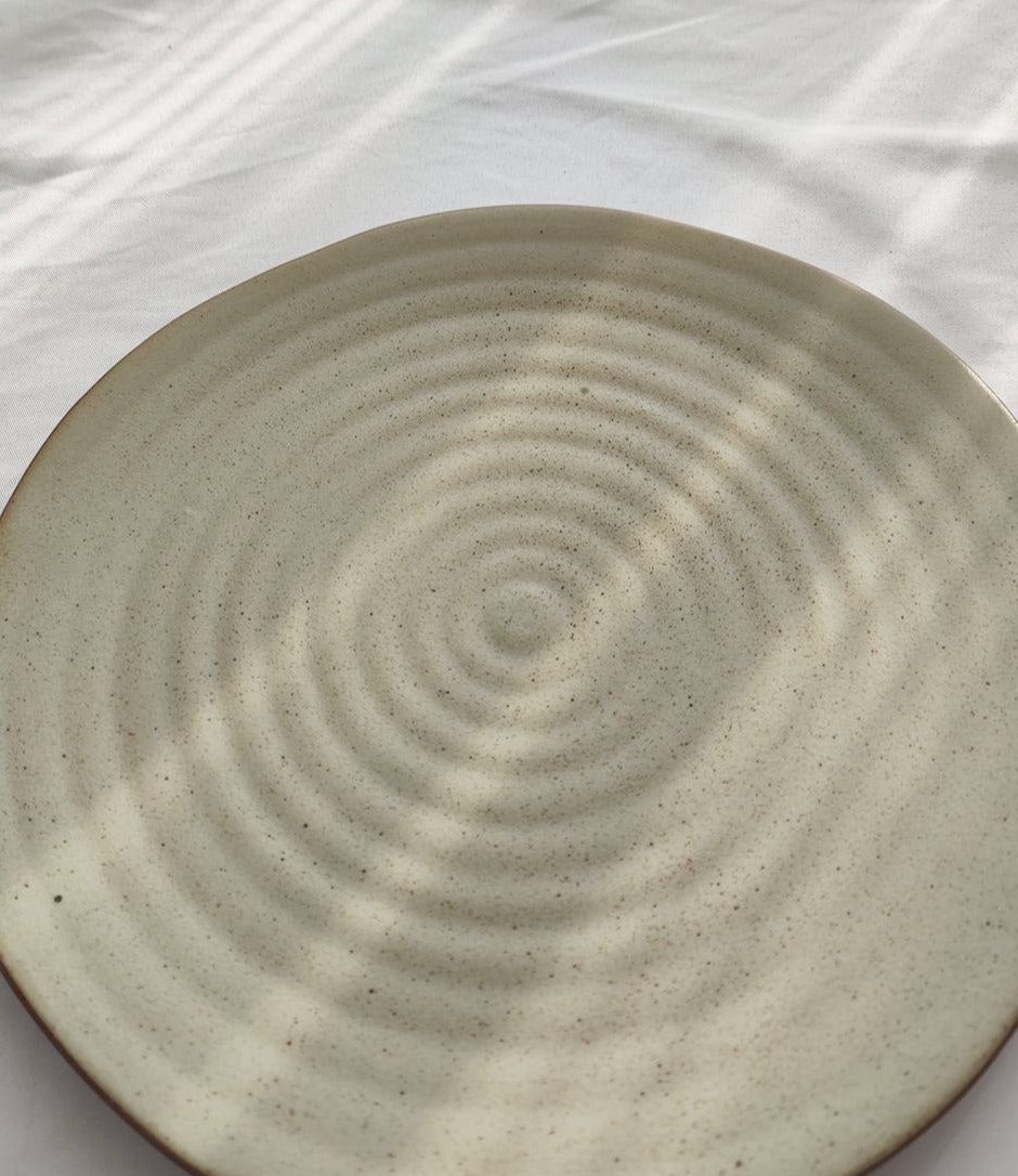 Rawstic 8" Cocoa Irregular Side Plate