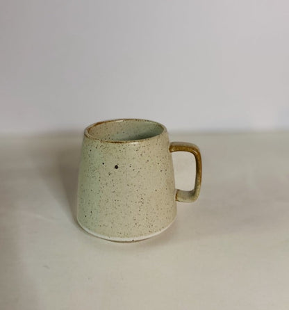 Textured Granite Series Ceramic Mug - White